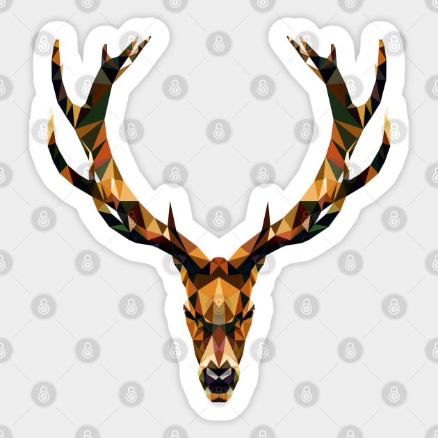 Oh Deer Sticker by MKD